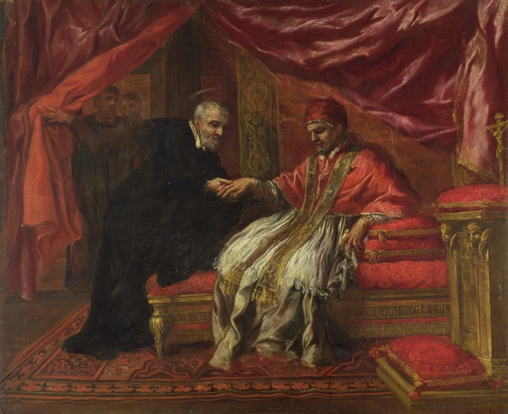 San Filippo Neri e papa Clemente VIII - Uffizi, Firenze